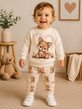 🌿 Pullover- & Pumphosen-Set „Fuchs- Lia“