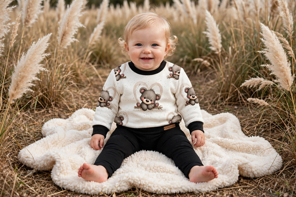 Baby-Pullover „Kleiner Teddy“
