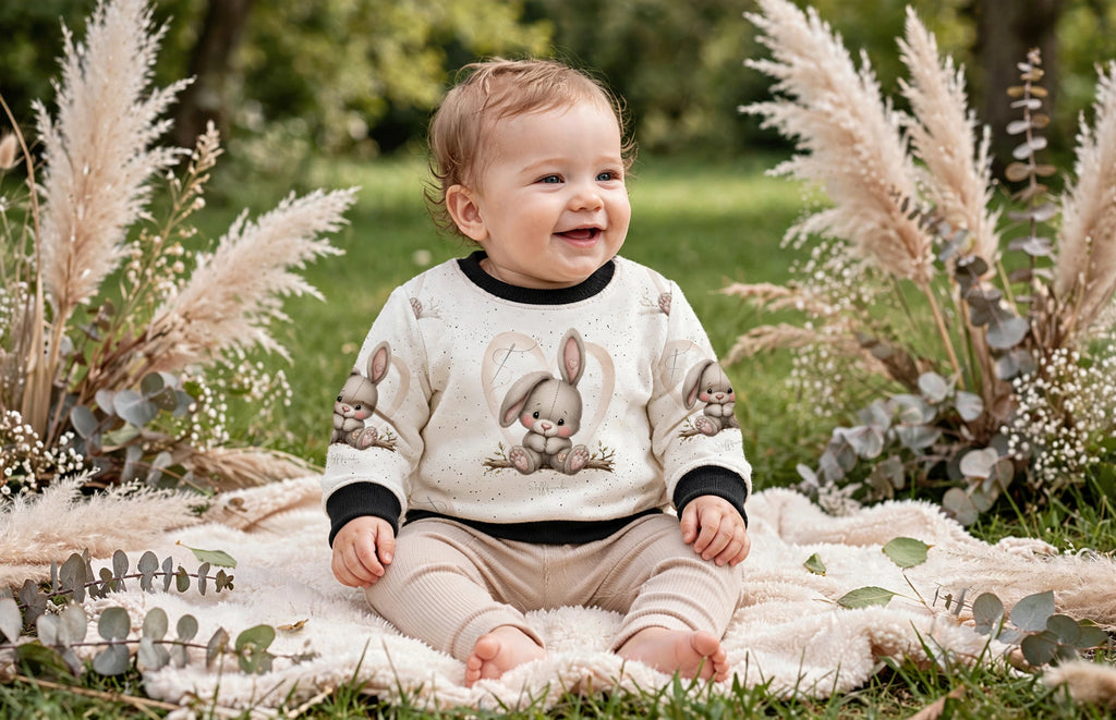 Baby-Pullover „Kleiner Hase“