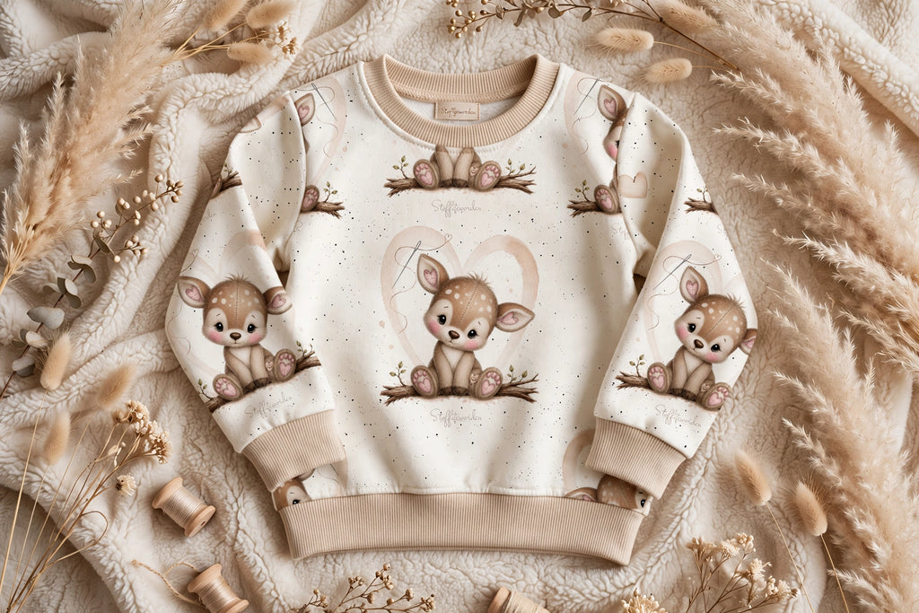 Baby-Pullover Kleines Reh „Melody“