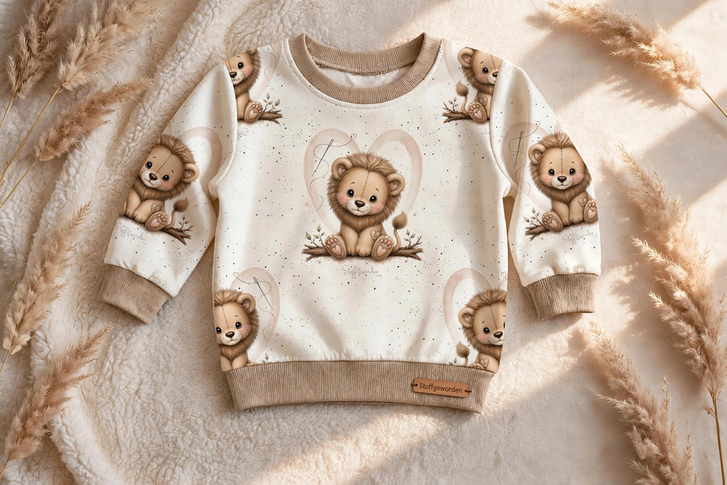 Baby-Pullover „Kleiner Löwe“