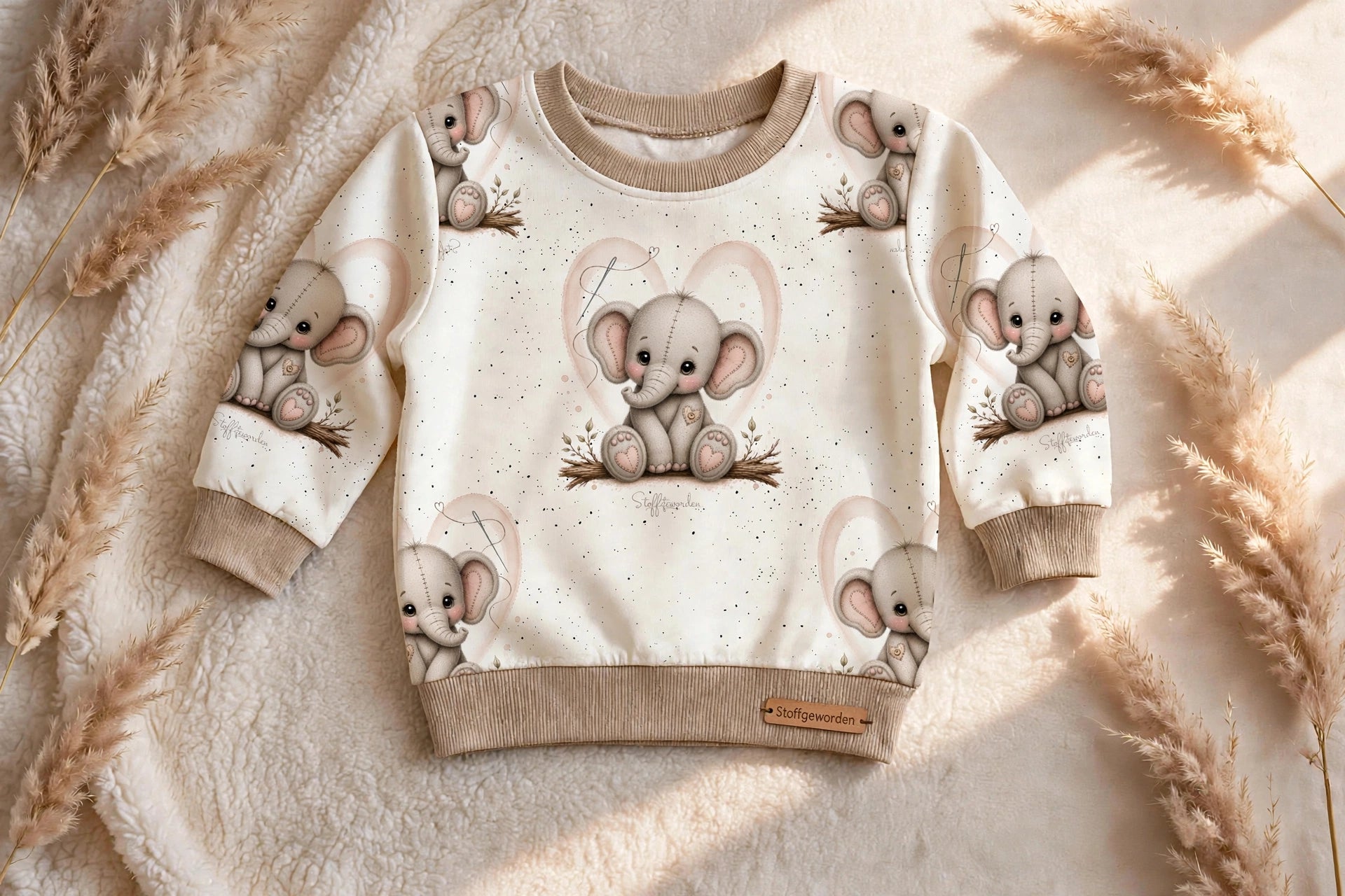 Baby-Pullover „Kleiner Elefant“