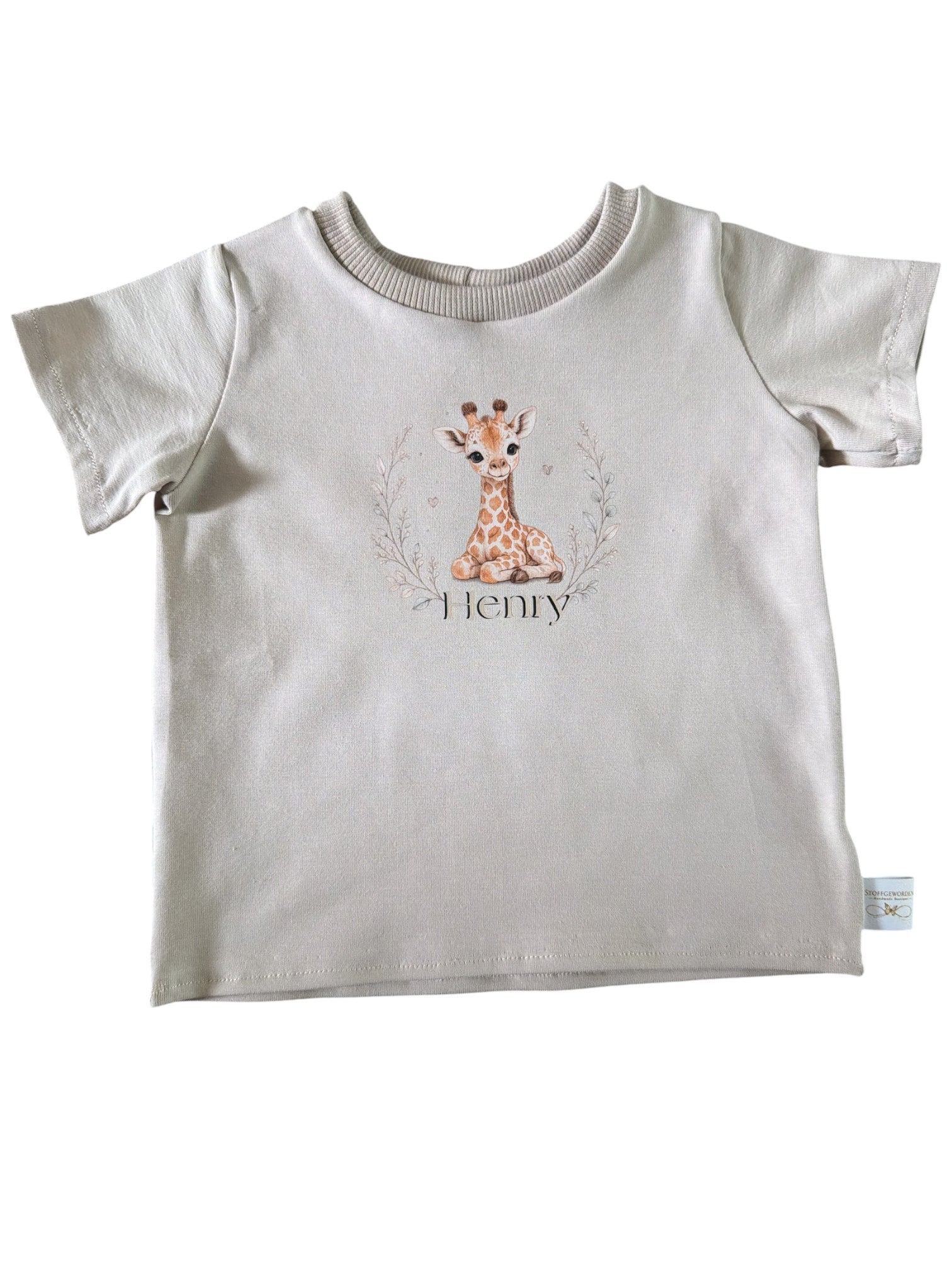 T-Shirt „Henry die Giraffe“