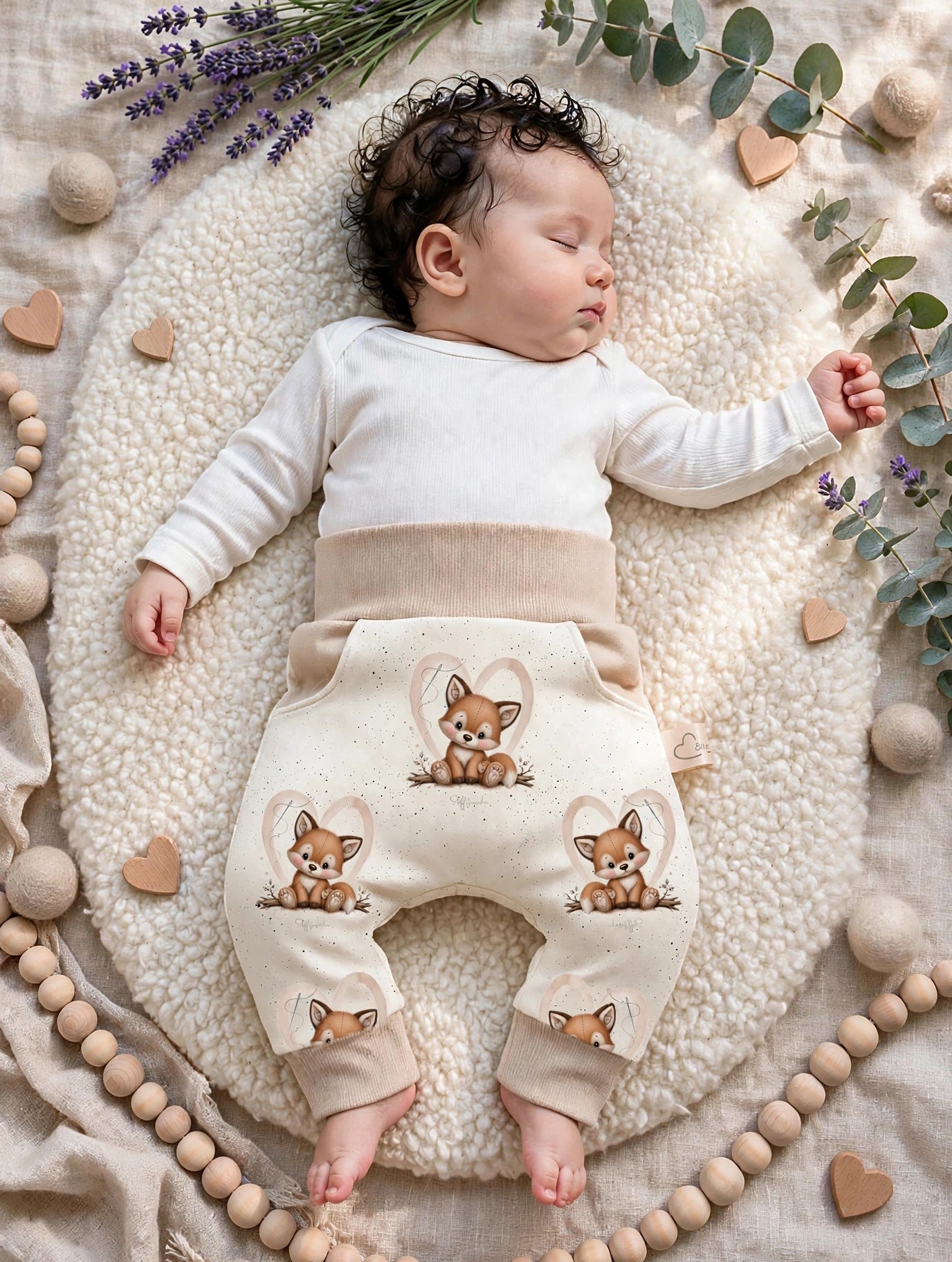 Baby-Pumphose Kleiner Herzensfuchs „Lia“