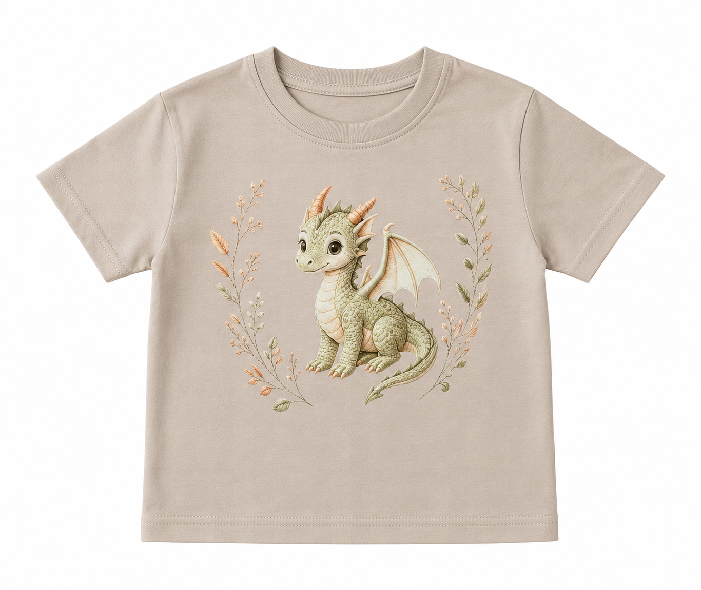 Handgemachtes Kindershirt „Niedlicher Drache“