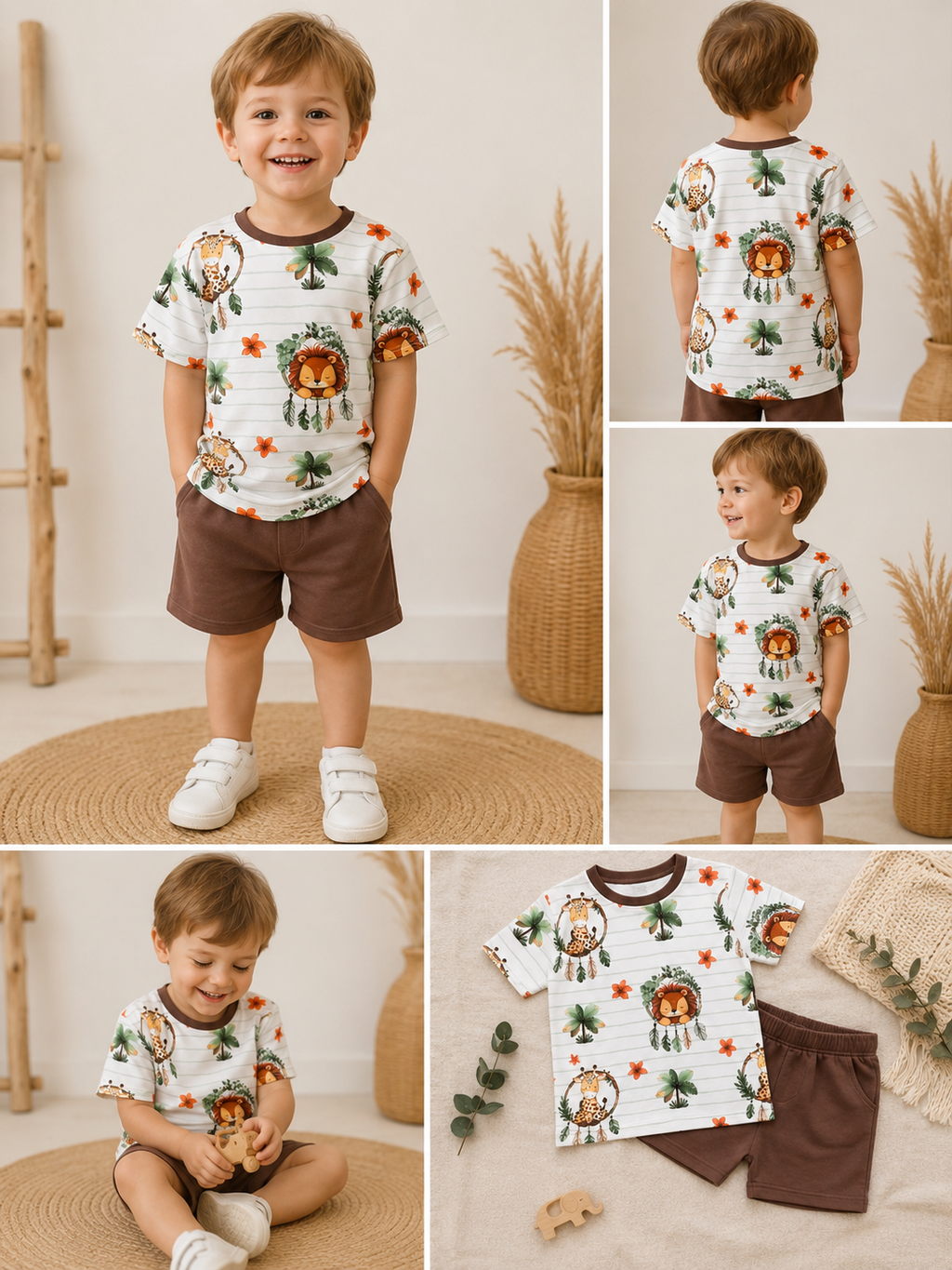 🐯 Sommer-Set „Abenteuer Savanne“