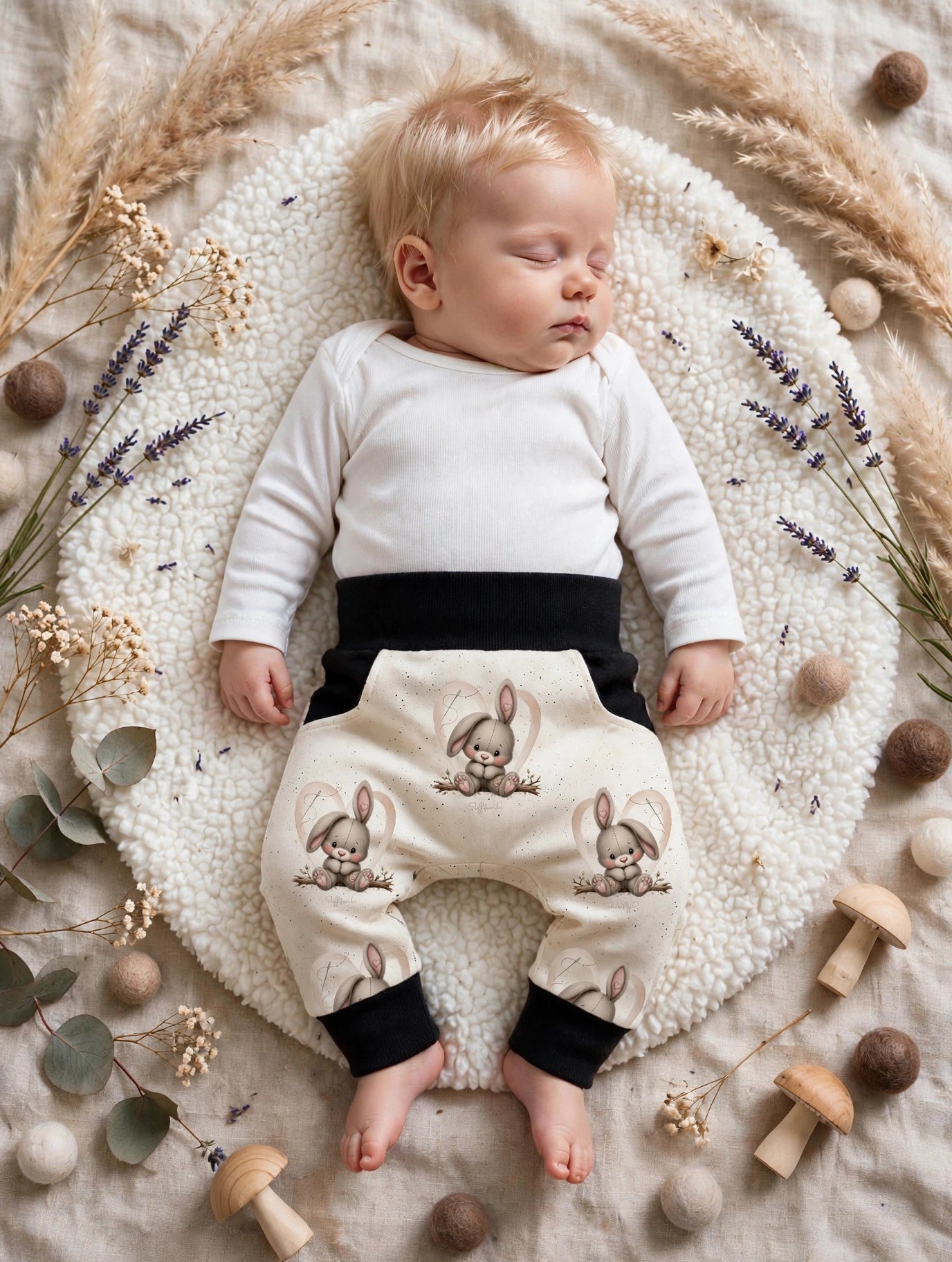 Baby-Pumphose „Kleiner Herzenshase“