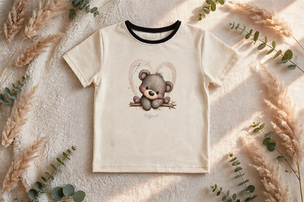 Kinder-T-Shirt „Kleiner Herzensbär“
