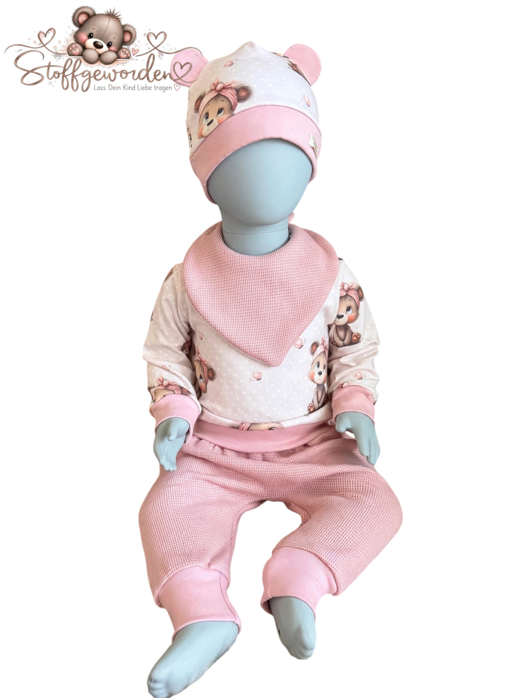 Set „Bärchen Sarah“ – Rosa