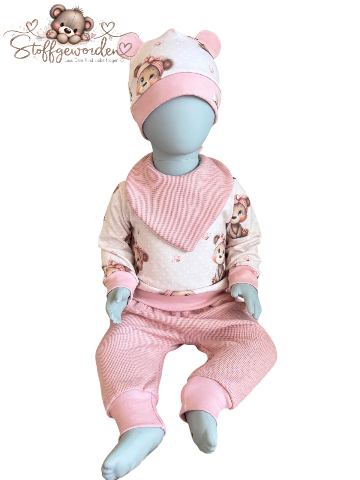 Set „Bärchen Sarah“ – Rosa