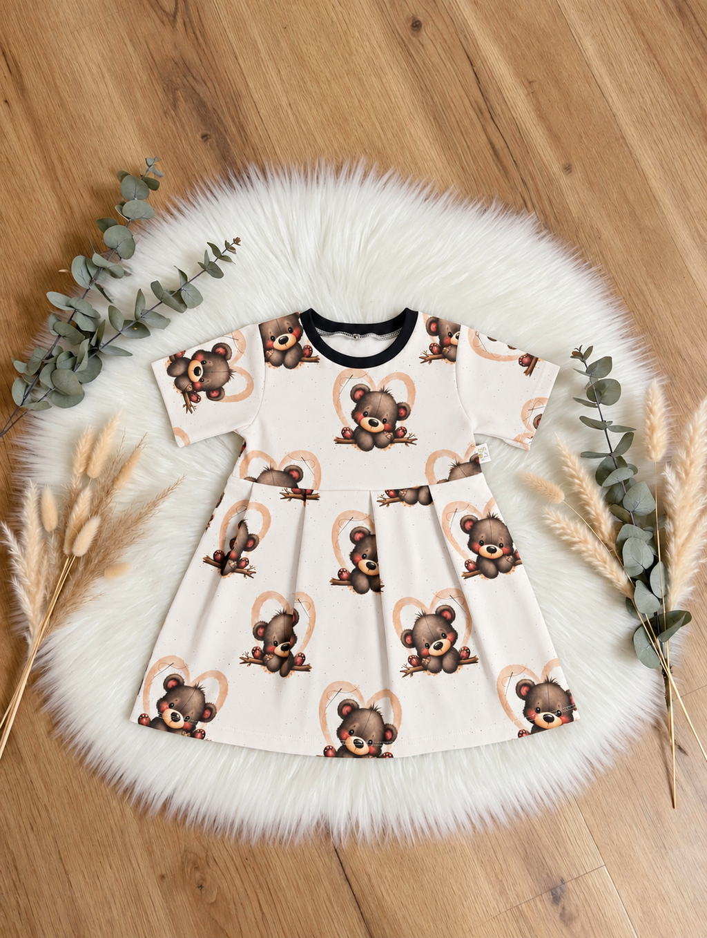 Kleid Theo – Kleine Bärenliebe 🧸🤎