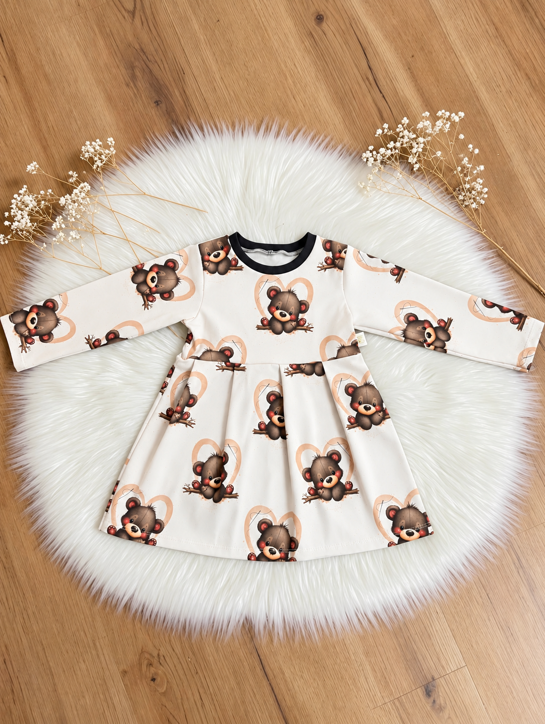 Kleid Theo – Kleine Bärenliebe 🧸🤎